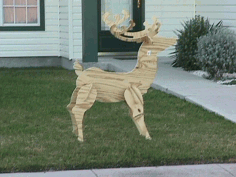 Two Deer Free DXF File