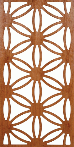 Unframed Grilles 300-v116 Free DXF File