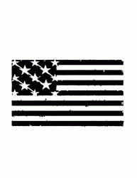 Usa Metal Cut Out Free DXF File