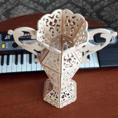 Vase No 5 For Laser Cut Free DXF File