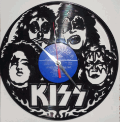 Wall Clock Zombie Free DXF File