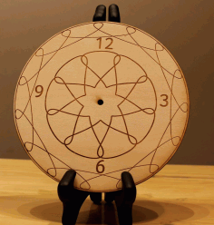 Wall Clocks Plans Diy For Laser Cut Free Vector File
