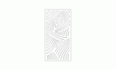 Wall Panel Pattern Free DXF File