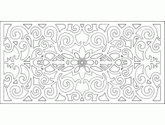 Wall Separator 5 Free DXF File