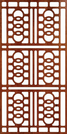 Wall Separator Pattern 300-v38 Free DXF File