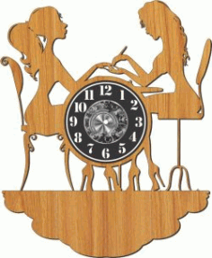Watches At Nail Salon For Laser Cut Plasma Free DXF File