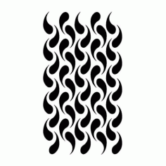 Weave Pattern Design Free DXF File