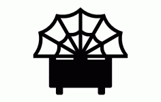 Web Card Holder Free DXF File