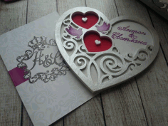 Wedding Box For Laser Cutting Free Vector File