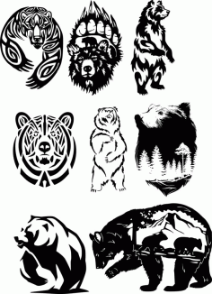 Wildlife Animals Free Vector File