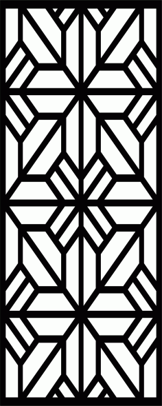 Window Floral Lattice Stencil Circular Panel For Laser Cut Free Vector File