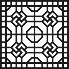Window Grill Design Decor Screen Pattern Free Vector File