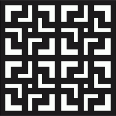 Window Grill Design Decoration Pattern Free Vector File