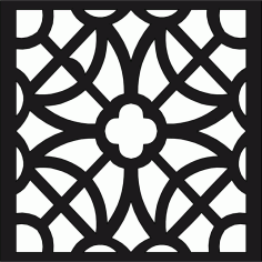 Window Grill Design Decoration Screen Pattern Free Vector File