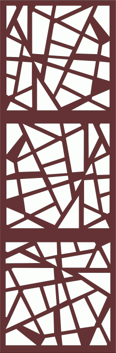 Window Grill Seamless For Laser Cutting Free DXF File