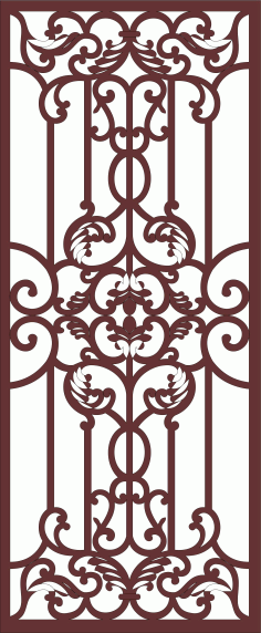 Window Jali Round Design For Laser Cut Free Vector File