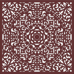 Window Jali Seamless Separator Design For Laser Cut Free Vector File