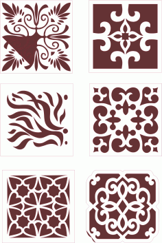 Window Screens Set For Laser Cut Free Vector File, Free Vectors File
