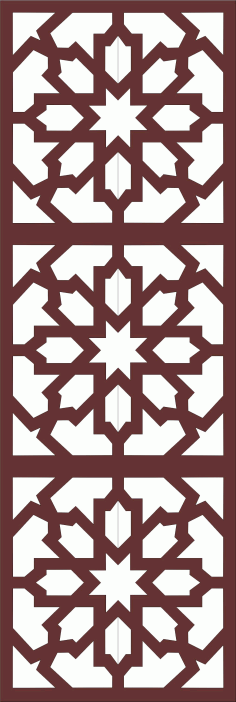 Window Seamless Grill Pattern For Laser Cut Free Vector File