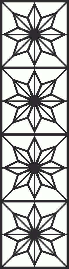 Window Seamless Lattice Separator Screen Pattern Free DXF File