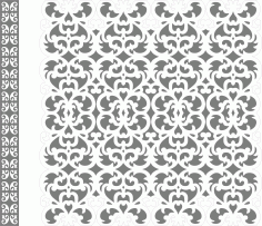 Window Seamless Screen Pattern For Laser Cut Free Vector File