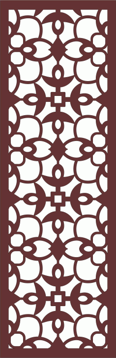 Window Seamless Screen Pattern For Laser Cutiing Free Vector File