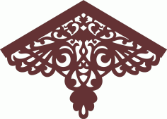Window Seamless Separator Screen Pattern Cnc Laser Cutting Free DXF File
