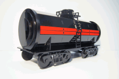 Wine Bottle Holder Oil Tanker Train Free Vector File