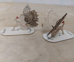 Wooden Angel Table Decor For Laser Cut Free DXF File