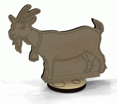 Wooden Animal Toy Decoration Laser Cut Template Free Vector File, Free Vectors File