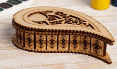 Wooden Box Cnc Laser Cutting Free Vector File