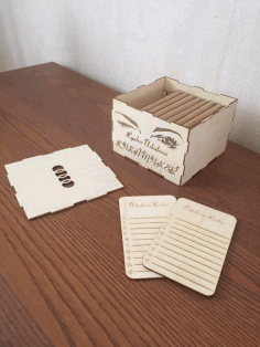 Wooden Box Drawing For Laser Cutting Free Vector File