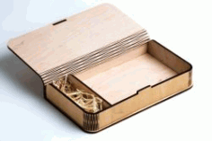 Wooden Box For Laser Cut Cnc Free DXF File