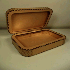 Wooden Box Laser Cut Plan Free Vector File