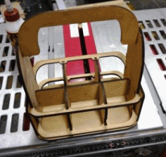 Wooden Box Six For Beer For Laser Cut Cnc Free DXF File