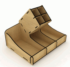 Wooden Desk Pencil Holder Organizers Free Vector File