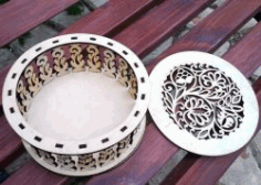 Wooden Gift Box For Laser Cut Cnc Free DXF File