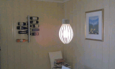 Wooden Hanging Light Decorative Lamp Sigd Free DXF File