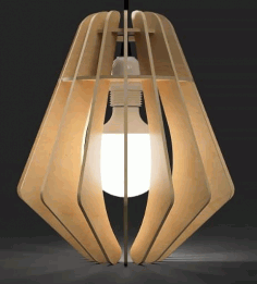 Wooden Lamp Laser Cutting Projects Free DXF File