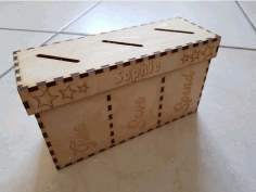 Wooden Money Boxes Free DXF File
