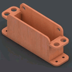 Wooden Pen Holder With Notepad Office Desk Organizer Laser Cut Free DXF File