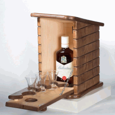 Wooden Serving Box Free DXF File
