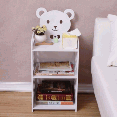 Wooden Table Shelf Free DXF File