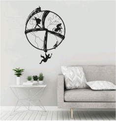 World Wall Decor Free Vector File