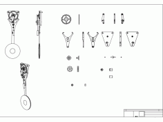 Worlds Simplest Clock Dxfs rev2 Free DXF File
