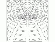 Worm Hole 3434 Free DXF File