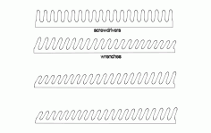 Wrench Rack Free DXF File