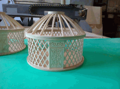 Yurt Box Free DXF File