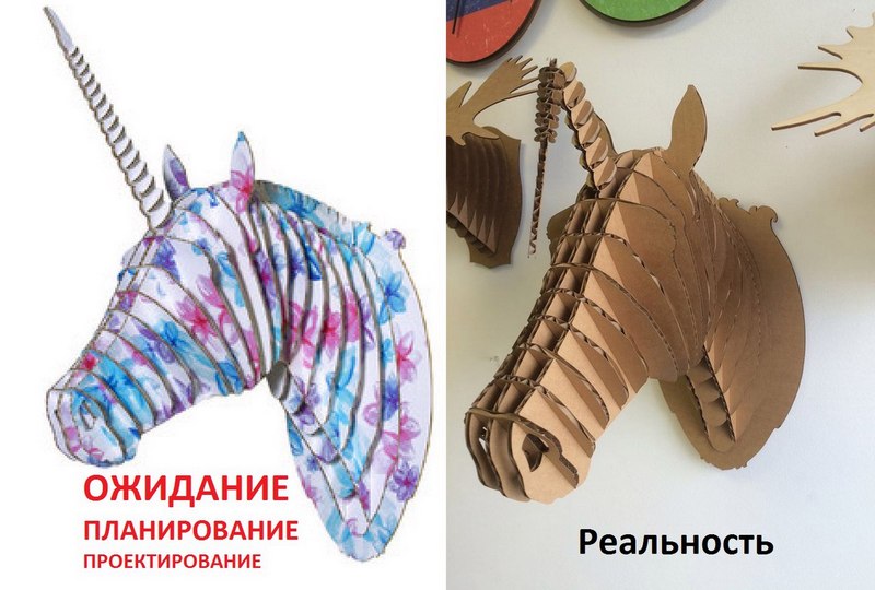 3d Puzzle Amazing Design Unihorn Project Free DXF File