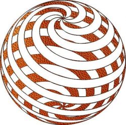 3d Sphere Image Causing Illusion For Laser Cut Plasma Free DXF File